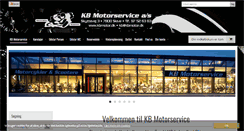 Desktop Screenshot of kbmotor.dk